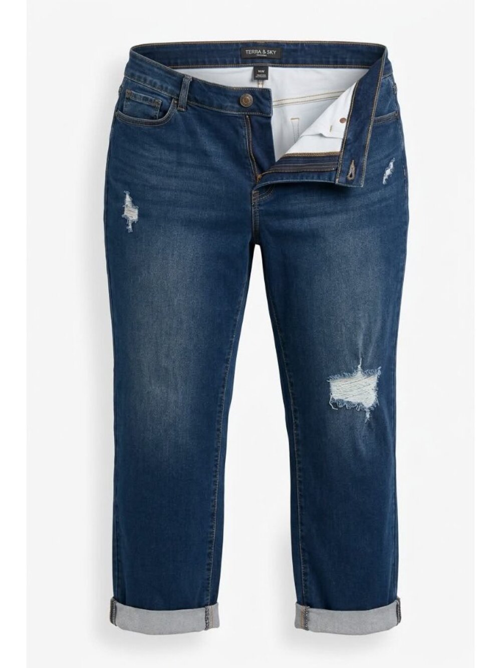Morgan & Walker Women’s Capri Jeans Size 22W